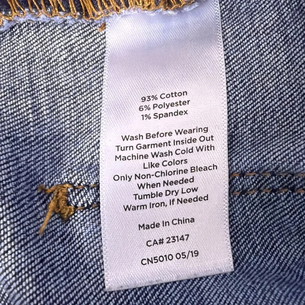 Talbots Slim Ankle Jeans Women's Size 8 Straight Leg Medium Wash Stretch